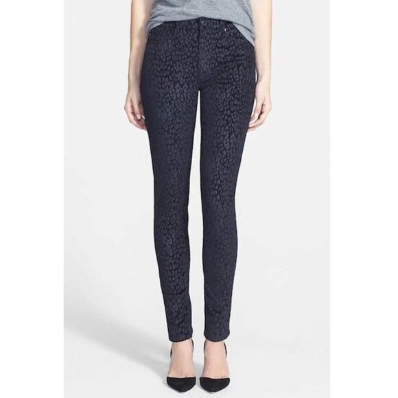 Hudson Jeans Womens 27 Black Barbara High Waist Super Skinny Made USA Boot Tuck - Picture 1 of 14